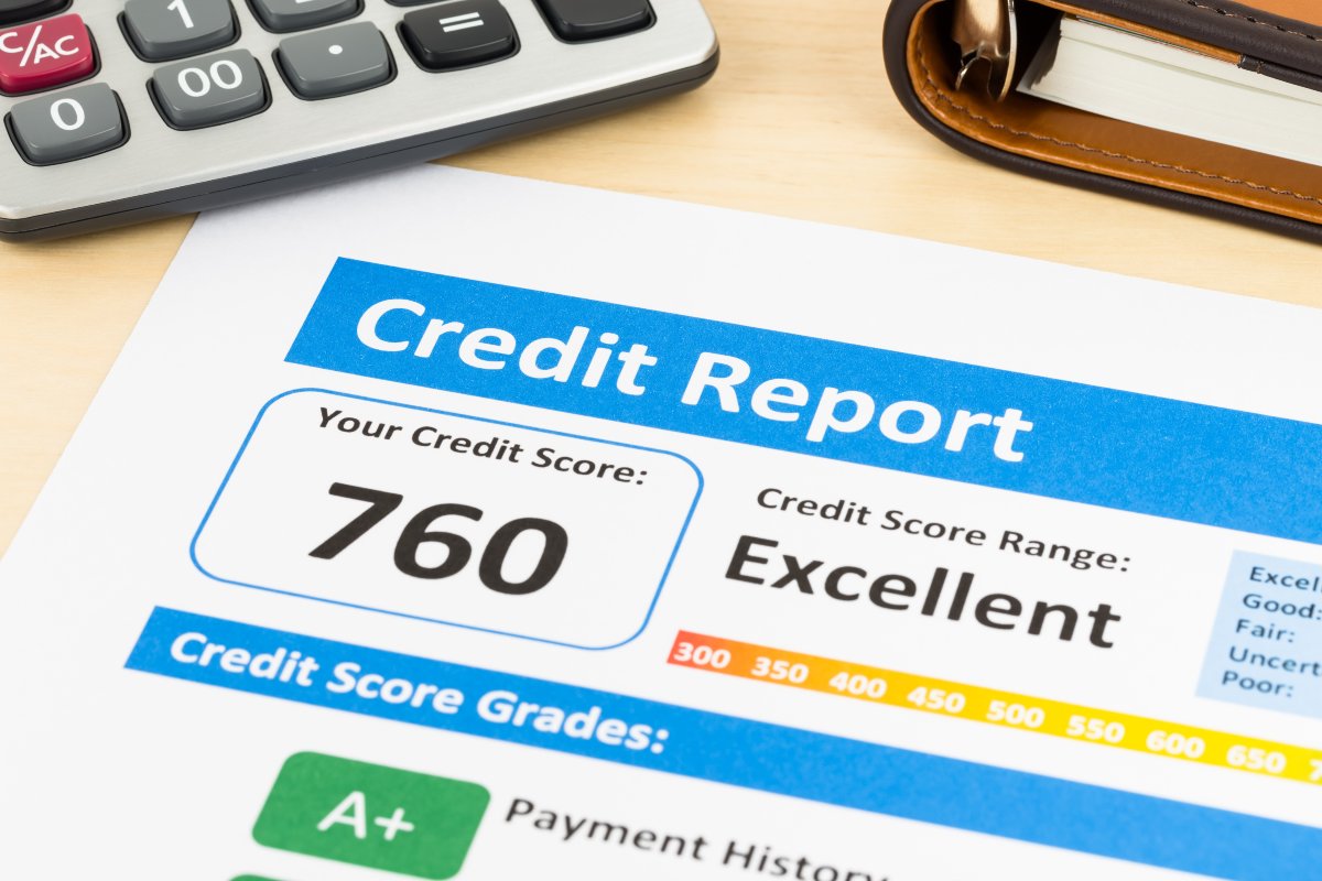 Good credit report.